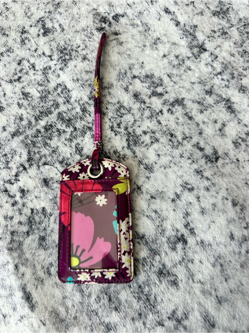 Vera Bradley luggage tag